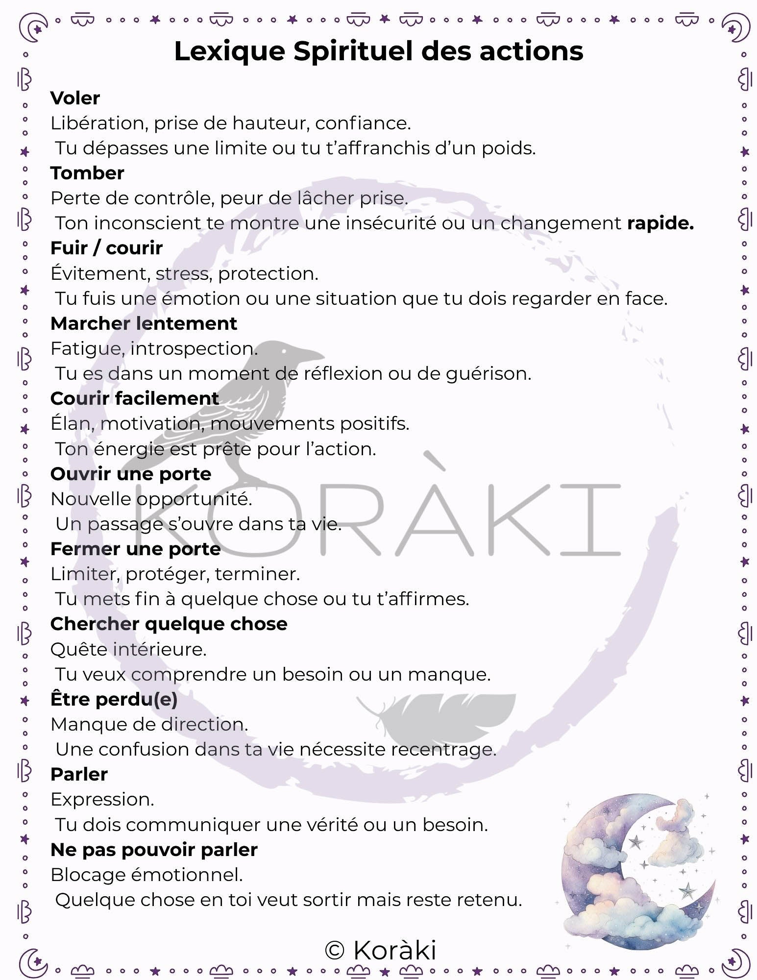 Carnet des rêves
