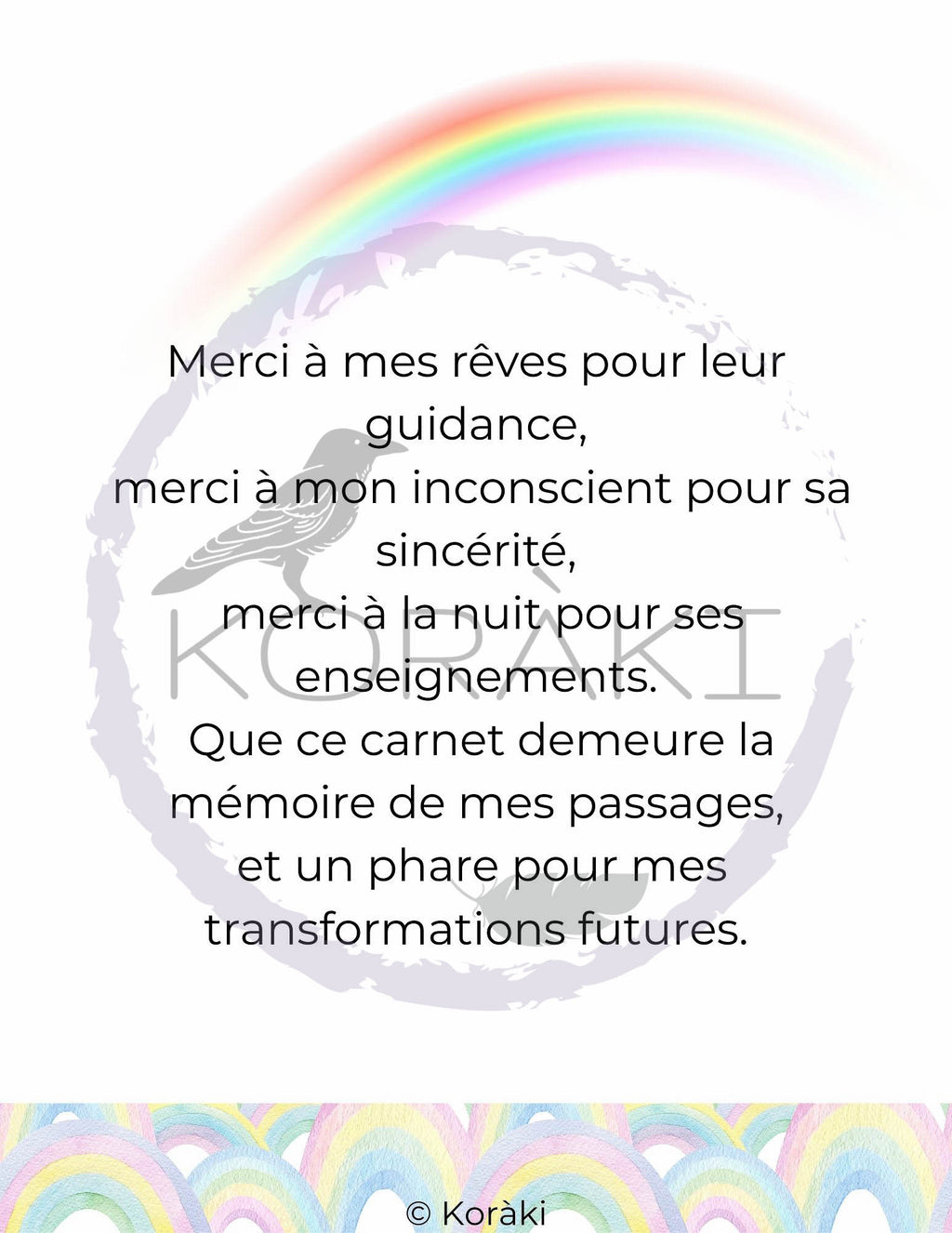 Carnet des rêves