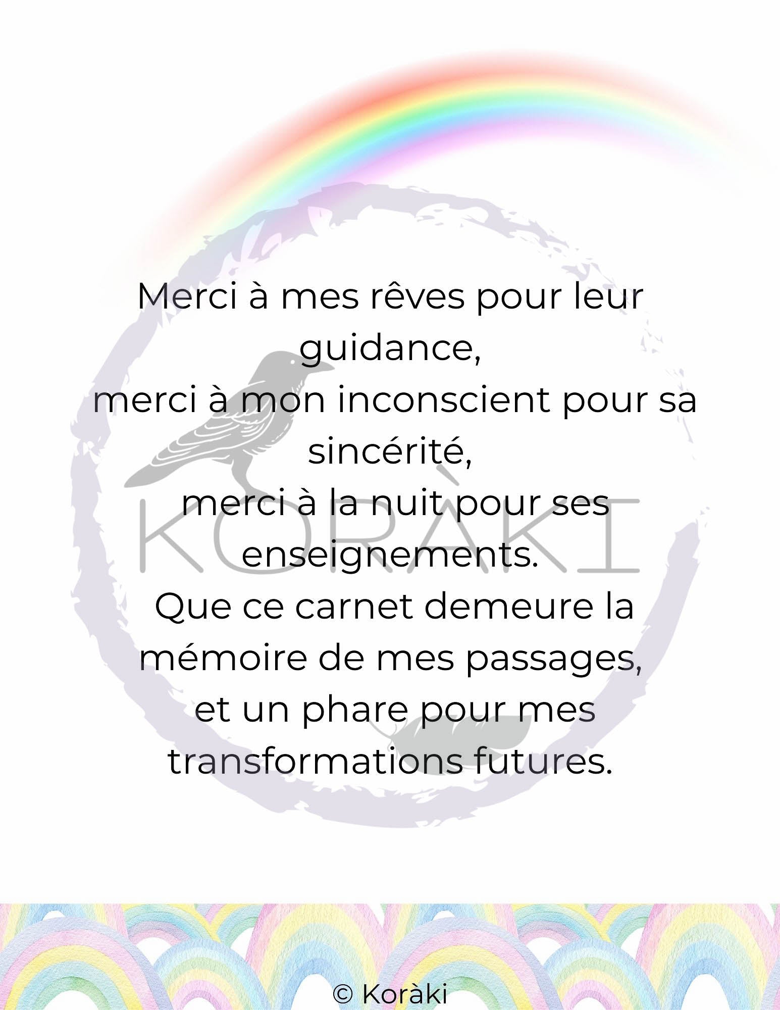 Carnet des rêves