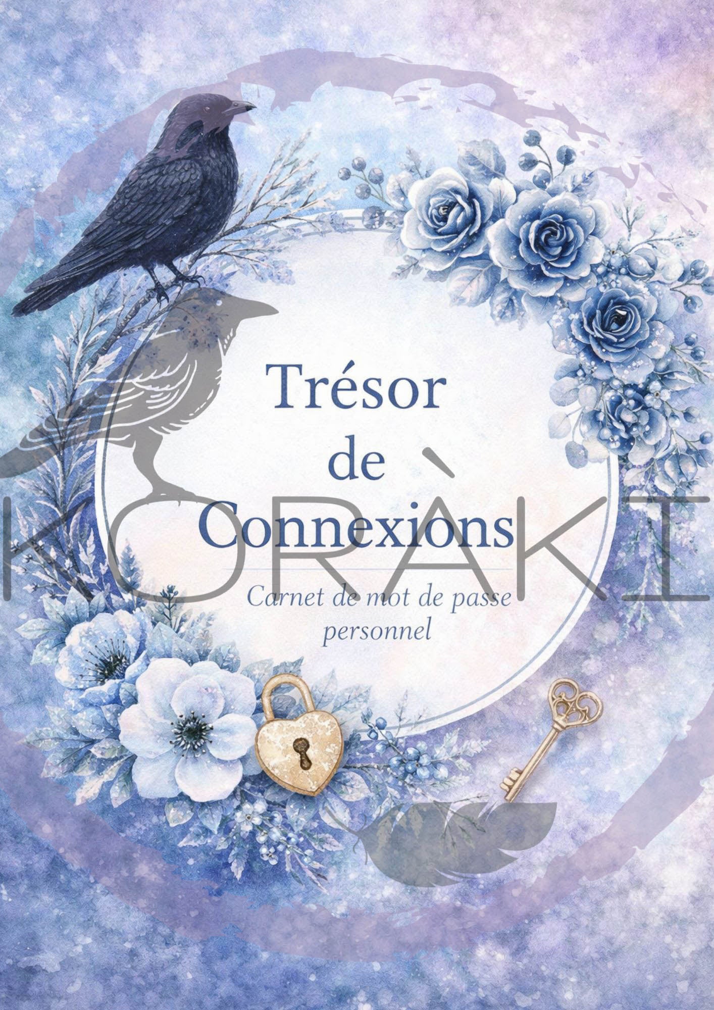 Trésor de Connexions – Carnet de mot de passe personnel