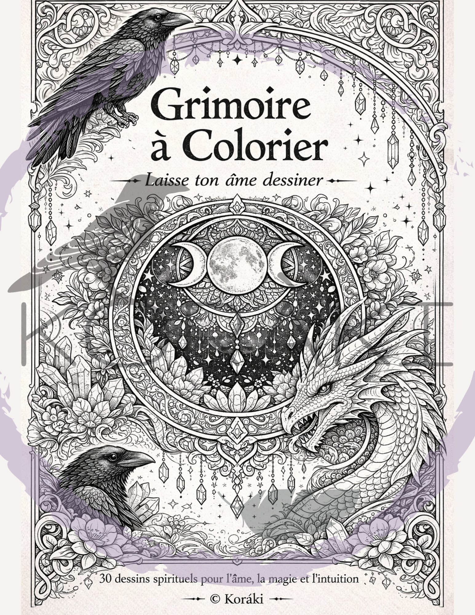 Grimoire à colorier