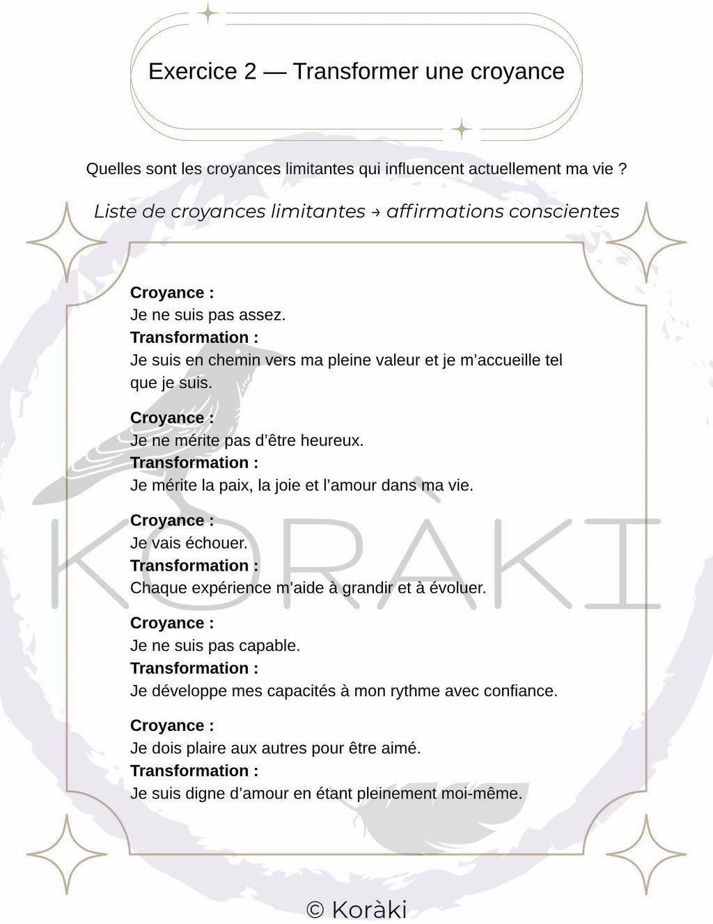 Carnet de l’Ombre Sacrée