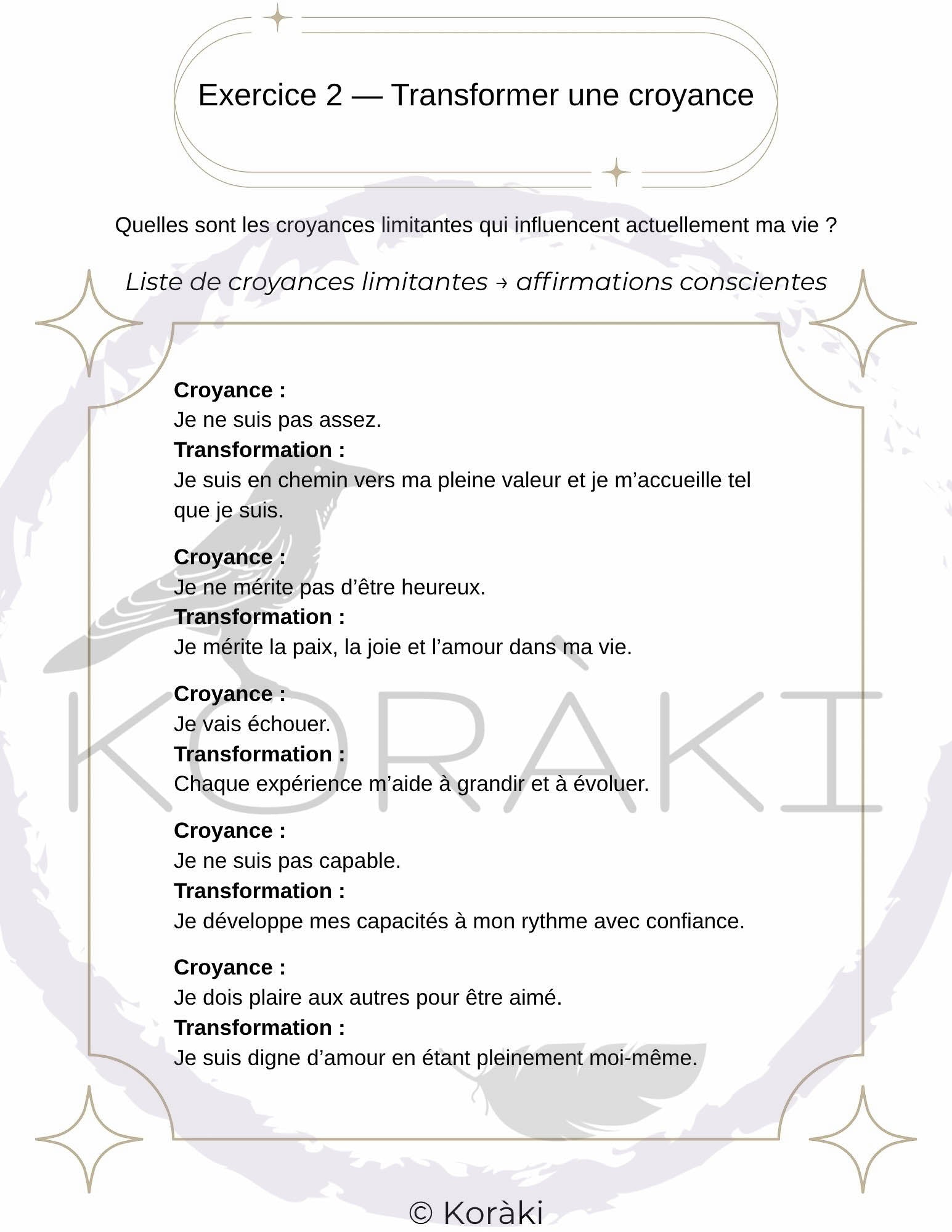 Carnet de l’Ombre Sacrée