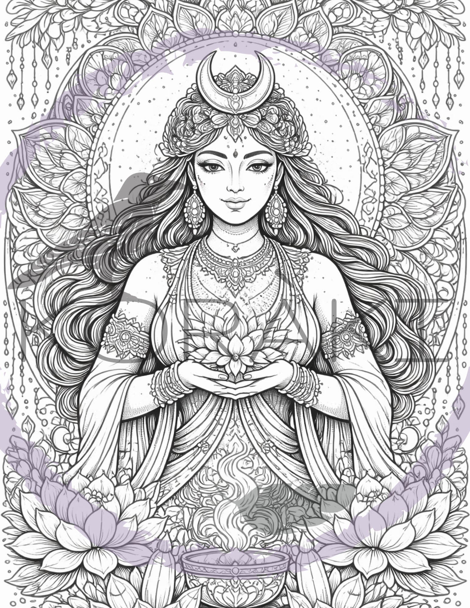 Grimoire à colorier